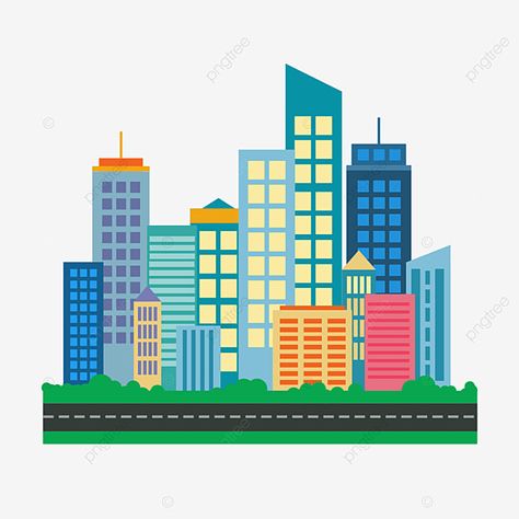 Building Images Pictures, Cartoon Buildings City, City Buildings Drawing, Building Clipart, Construction Clipart, City Clipart, Comfort Vibes, Building Cartoon, Building Png