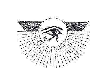 Horus Tattoo, Etching Tattoo, Cool Symbols, Egypt Tattoo, X Tattoo, Egyptian Tattoo, Red Tattoos, Egyptian Art, Arm Sleeve