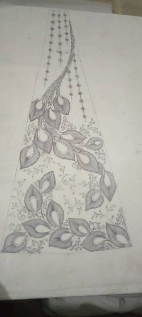 Kali Embroidery Design Sketch, Khakha Designs Embroidery Patterns, Embroidery Khaka, Khaka Designs, Geometry Art Design, Kali Design, Tambour Embroidery, Bead Embroidery Tutorial, Floral Embroidery Patterns