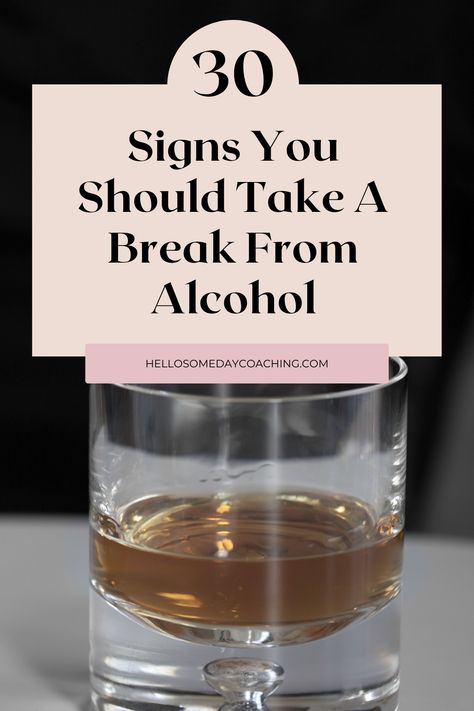 Have you been going back and forth about whether you should take a break from drinking but don’t check all the boxes for a person who had a “real problem” with alcohol? That’s the case for a lot of high-achieving women. You don’t have to have a drinking problem to have a problematic relationship with alcohol. Find out the 30 early signs you can pick up on, things you might think, feel or do, that signal it’s time to reevaluate your relationship with drinking. Side Effects Of Drinking Alcohol, Things To Drink Instead Of Alcohol, Drinks That Dont Break A Fast, It’s Been A Day Quotes, Drinking Less Alcohol Tips, Reasons To Not Drink Alcohol, Break From Alcohol, Alcohol Reduction Plan, Benefits Of Stopping Drinking Alcohol