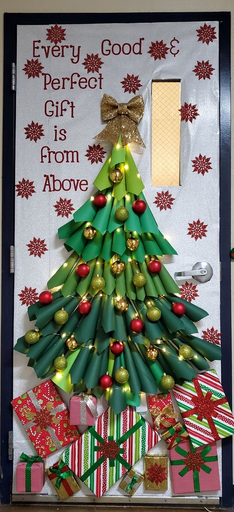 Christmas classroom door decoration | Door decorations classroom christmas, Christmas  classroom, Classroom christmas decorations Cool Christmas Trees Creative, Winter Door Decorations Classroom, Christmas Hallway, Diy Christmas Door Decorations, Door Decorations Classroom Christmas, Holiday Door Decorations, Diy Gingerbread, Classroom Christmas Decorations, Diy Christmas Door