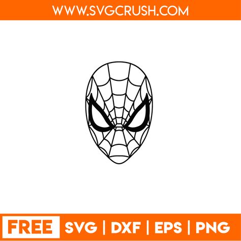 Spiderman Cricut Ideas, Free Spiderman Svg Files For Cricut, Spider Man Svg Free, Avengers Svg Free, Superhero Svg Files Free, Superhero Svg Free, Free Spiderman Svg, Marvel Svg Free, Spiderman Items