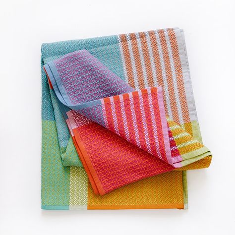 Striped beach towel