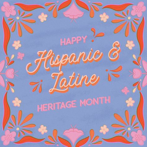 Happy Hispanic & Latine Heritage Month! Taking this time to celebrate us, our families, and our culture 💛 #hispanicheritagemonth #latinaartist #latinaillustrator #illustrator #digitalillustration Latino Illustration, Hispanic Heritage Month, Hispanic Heritage, Heritage Month, Time To Celebrate, Digital Illustration, Illustrator, Illustrations, Design