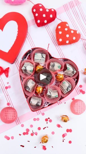 Valentines Gifts For Teens, Easy Diy Gifts, Cute Box, Cupcake Liners, God's Plan, Chocolate Box, Folded Up, A Box, Chocolates