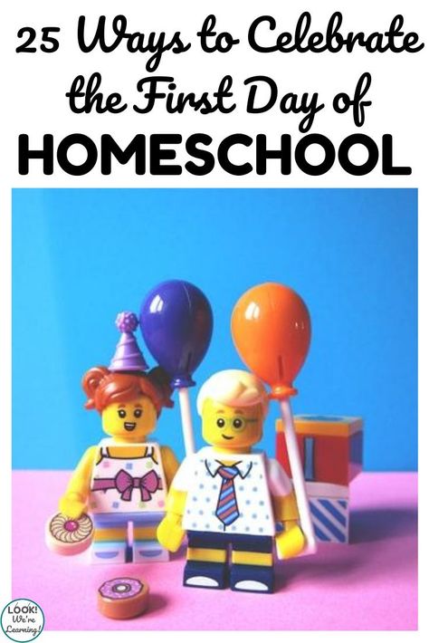 Welcome the new homeschool year with these 25 fun first day of homeschool ideas! Choose a few of these back to homeschool ideas to try with your family! Back To Homeschool Party, First Day Of Homeschool Decorations, Back To Homeschool Ideas, First Day Of Homeschool Activities, 1st Day Of Homeschool Ideas, First Day Of Homeschool Ideas, Back To School Homeschool, First Day Of Homeschool, Third Grade Homeschool