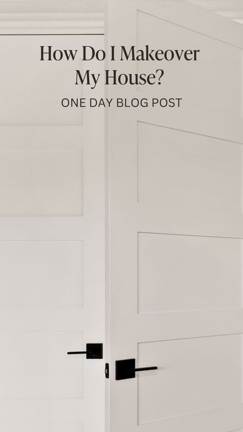 Ready for a home makeover? 🚪✨ 

New interior doors are the secret to a fresh, modern look that instantly revives your space. Give your home the upgrade it deserves—all in just one day! 🌟 

#HomeRenovation #HomeMakeover #OneDayDoors Update Doors Interior, Updating Interior Doors Diy, Door Diy Makeover, New Interior Doors, Mid Century Doors, Six Panel Interior Doors, Interior Door Makeover, Farmhouse Interior Doors, Update Doors