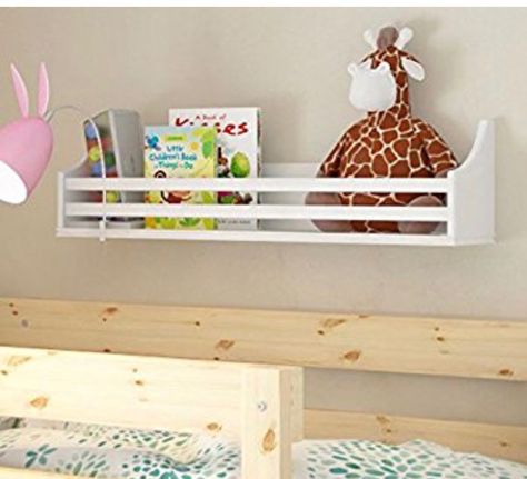 Wall shelf Wall Shelf Nursery, Bookshelf Toy Storage, Bunk Bed Shelf, Bed Shelf, Wooden Bunk Bed, Shelf Nursery, Nursery Bookshelf, Wooden Bunk Beds, Bed Tray