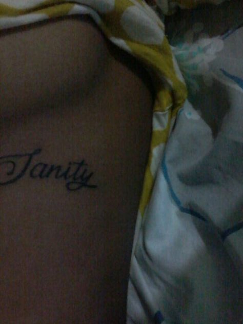 'Sanity' to remind myself not to drive me crazy Sanity Tattoo, Drive Me Crazy, Tattoo Quotes, Drive, Tattoos, Quotes