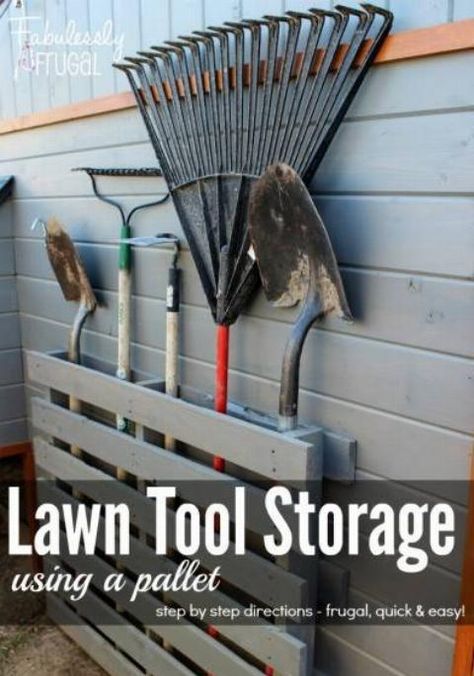 60 Easy Garage Organization Ideas That Actually Work Outdoor Tool Storage Ideas Shed, Inside Shed Organization, Carport Organization Ideas, Workbench Organization Ideas, Outdoor Shed Organization, Small Shed Organization Ideas, Easy Garage Organization Ideas, Work Bench Ideas, Shed Organization Ideas