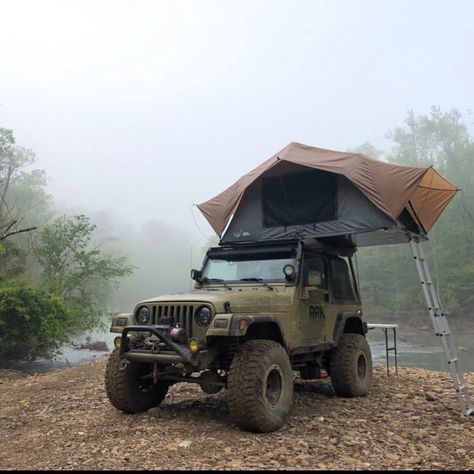 Wrangler Camping, Jeep Wrangler Camping, Jeep Overland, Rooftop Tents, 2 Door Jeep, Two Door Jeep Wrangler, Jeep Sahara, Cj Jeep, Jeep Photos