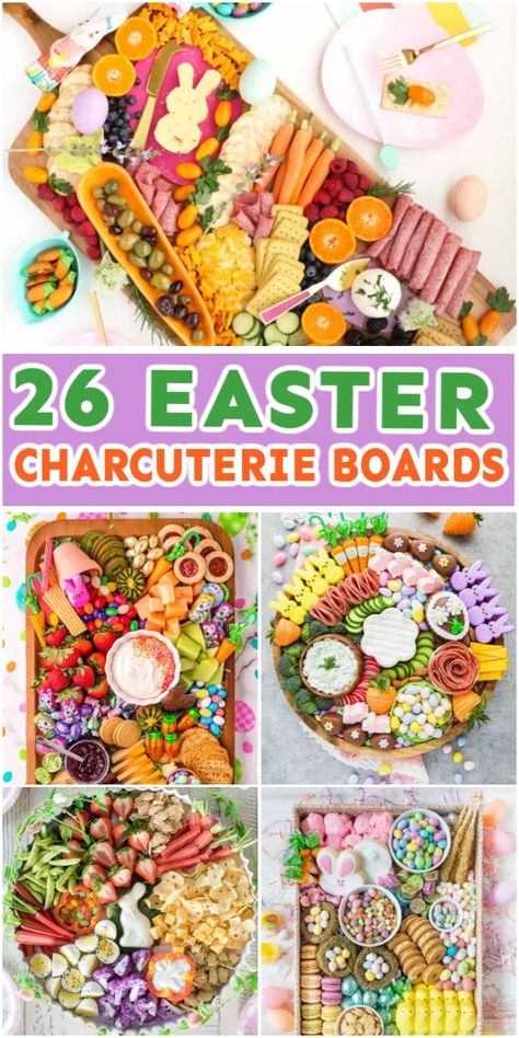 These sweet and savory Easter charcuterie board ideas are both simple and easy. With these cute board ideas, find the perfect board for brunch, dessert, breakfast, or candy snacking. Easter Charcuterie Board Ideas, Dessert Charcuterie Board Ideas, Easter Brunch Dessert, Easter Charcuterie Board, Easter Platter, Easter Charcuterie, Cute Easter Desserts, Dessert Charcuterie Board, Dessert Charcuterie