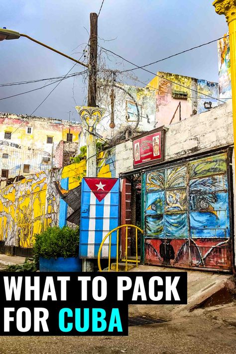 What to Bring to Cuba in 2020: Printable Cuba Packing List Travel Inspiration Quotes Wanderlust, Cuba Itinerary, Cuba Vacation, Visit Cuba, Chile Travel, Caribbean Destinations, Beach Vacation Outfits, Vacation Packing, Cuba Travel