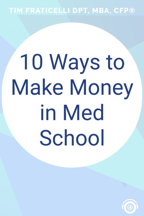 Becoming a healthcare professional takes a lot of time and focus, on top of that it can also be expensive. In this blog, PTProgress describes ten creative ways to make money while in school! How To Get Into Med School, Med School Student, Physical Therapy School, Creative Ways To Make Money, Physical Therapy Student, Pa School, Pharmacy Student, Medicine Student, New Business Ideas