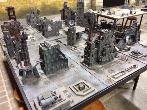 Warhammer City Terrain 40k City, Warhammer Terrain, 40k Terrain, Sons Of Horus, Game Terrain, Imperial Knight, Lost Souls, Wargaming Terrain, Miniature Wargaming