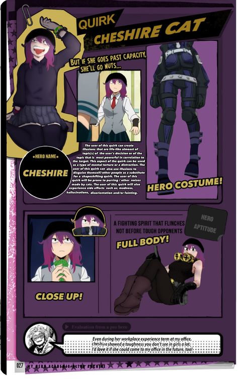 Bnha Oc Hero Costume Ideas, Mha Hero Costumes Ideas, Bnha Quirks Ideas, Cheshire Cat Art, My Hero Academia Costume, Scripting Ideas, Bakugo Katsuki Fanart Cute, Mha Oc, Cat Oc