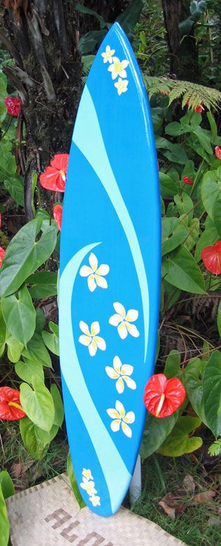 Hawaiian Theme Decor, Quotes Outdoors, Surfboard Art Design, Surfboard Painting, Tattoos Animals, Surf Painting, Longboard Design, Surfboard Decor, Beach Themed Bedroom