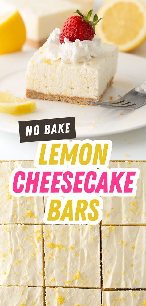 No Bake Lemon Cheesecake Bars 12 Tomatoes, Cheesecake Squares No Bake, Lemon Bars No Bake, No Bake Lemon Bars Easy, Easy Cheesecake Bars No Bake, Lemon Cheesecake Bars Recipe, Cream Cheese No Bake Dessert, No Bake Cheesecake Bars 9x13, 2 Ingredient Lemon Bars