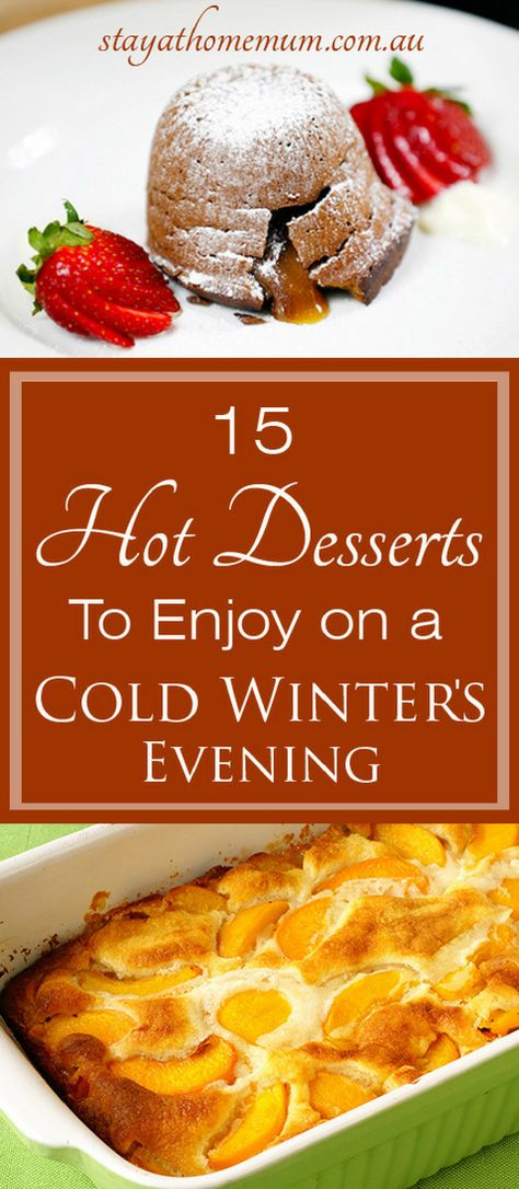 Hot Puddings Desserts, Winter Deserts Easy, Winter Desert Ideas, Hot Desserts Winter, Winter Puddings Desserts, Hot Puddings Recipes, Quick Winter Desserts, Warm Desserts Winter, Hot Dessert Recipes