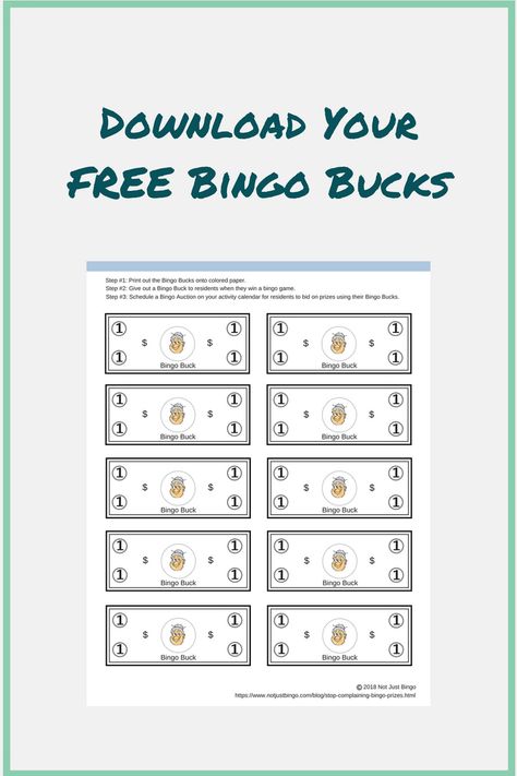 The #1 Way to Get Residents to Stop Complaining About Your Bingo Prizes | Not Just Bingo Prize Ideas For Kids, Bingo Prize Ideas, Bingo Prizes, Kids Prizes, Prize Ideas, Nursing Home Activities, Bingo Night, Park Ideas, Monthly Activities