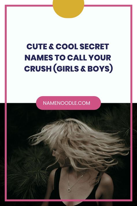 There are a lot of reasons you might want to give a nickname to a crush. A lot of those reasons, I would assume, have an element of secrecy at their core. When you have a crush, chances are really high you don’t want the whole world to know. You almost certainly don’t want your […] Nicknames For Your Crush, Crush Nicknames, Success Kid, Good Nicknames, Weird Names, Jackson Avery, Crush A, Unisex Name, Cute Nicknames