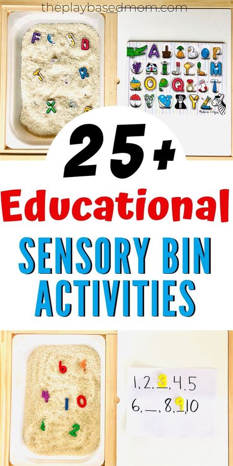 Messy Sensory Bins, Easy Sensory Bin, Themed Sensory Bins, Add Math, Math Activities For Toddlers, Sensory Bin Play, Emotions Preschool, Play Math, Sensory Bin Ideas