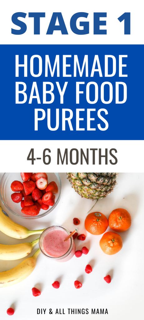 Baby Food Puree Recipes, Stage 1 Baby Food Recipes, Stage 1 Baby Food, Baby Food Recipes Stage 1, Diy Stage, Easy Homemade Baby Food, Freezing Baby Food, Puree Recipes, Making Baby Food