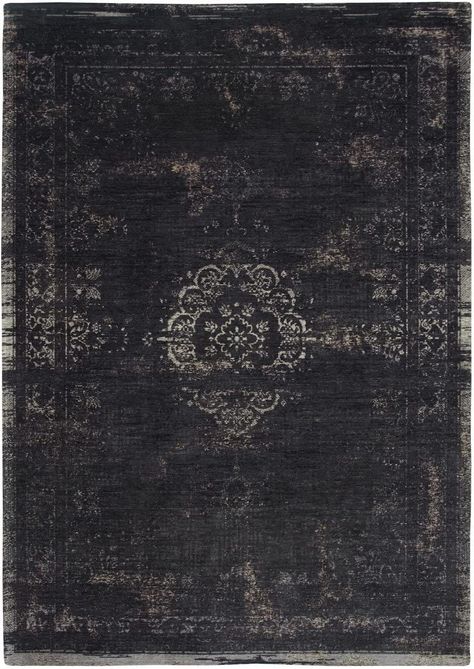 Different Interior Design Styles, Vintage Medallion, Leather Rug, Rug Direct, Medallion Design, Rug Runner Hallway, House Doctor, Black Rug, Abstract Rug