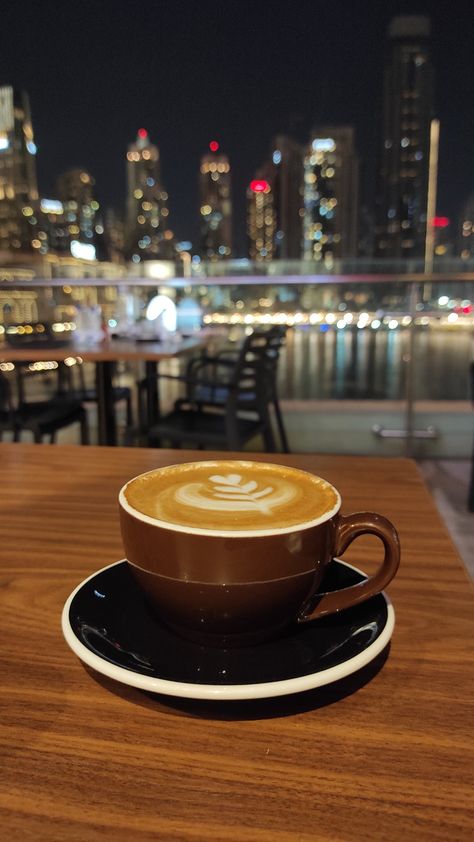 Dubai Coffee In Dubai, Dubai Coffee, Coffee Night, Dubai Night, Night Coffee, Love Song Quotes, Baby Videos, Food Snapchat