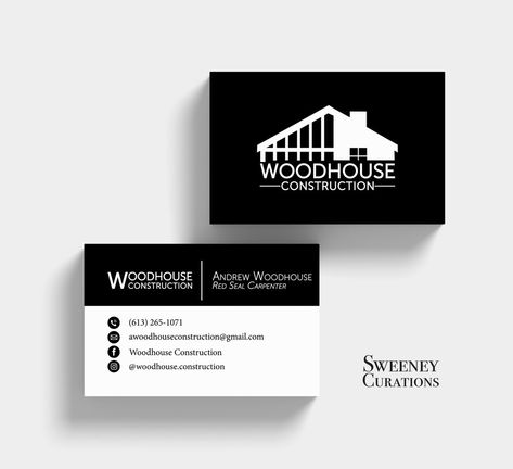 Renovation Business Card, Remodeling Business Cards Ideas, Contractor Business Card, Business Card Construction Company, Construction Business Card Design, Business Card Design Construction, Construction Business Cards Ideas, Business Card Construction, Renovation Logo