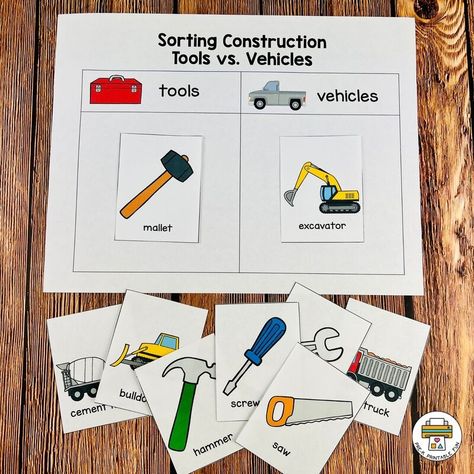 Preschool Construction and Building Theme - Pre-K Printable Fun Building And Construction Activities Preschool, Buildings Preschool Theme, Building Unit Creative Curriculum, Construction Worker Activities Preschool, Construction Unit Preschool, Construction Crafts Preschool, Preschool Construction Activities, Building Study Creative Curriculum, Construction Preschool Theme