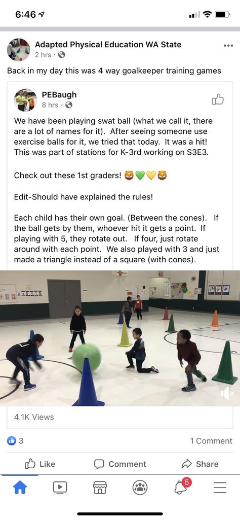 1st Grade Pe Activities, Physical Education Bulletin Boards, Elementary Games, Adapted Physical Education, Club Games, Gym Games For Kids, Elementary Physical Education, Goalkeeper Training, Throwing Games