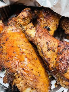 Turkey Wings Air Fryer, Grilled Turkey Wings, Wings Air Fryer, Air Fryer Turkey, Baked Chicken Drumsticks, What Can I Eat, Grilled Turkey, Fried Turkey, Turkey Wings