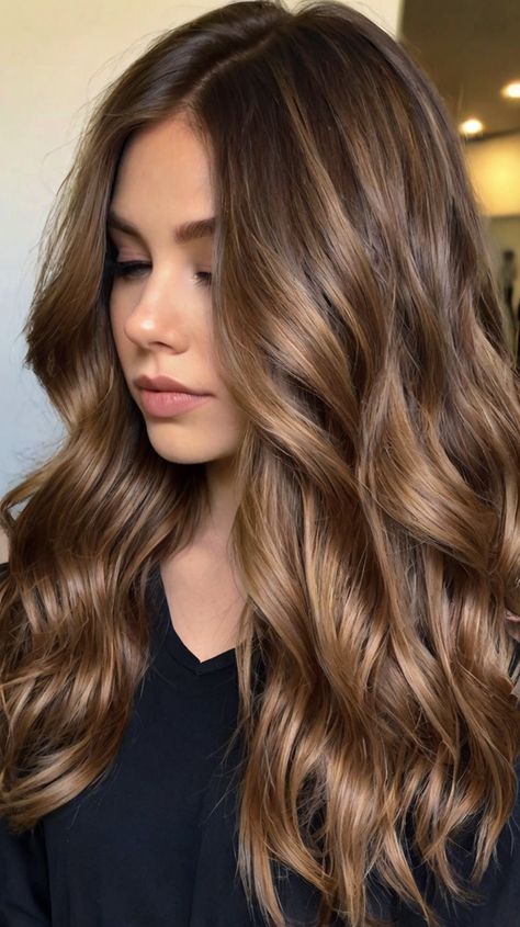 ☀️ Premium Winter Hair Color For Light Brown Hair 2025 hair trends for women Inspiration Light Brown Balayage Hair, Color For Light Brown Hair, Light Brown Hair Colors, Hair 2025, Light Brown Balayage, Warm Brown Hair, Hair Maintenance Tips, Try On Hairstyles, Hair Color Light Brown