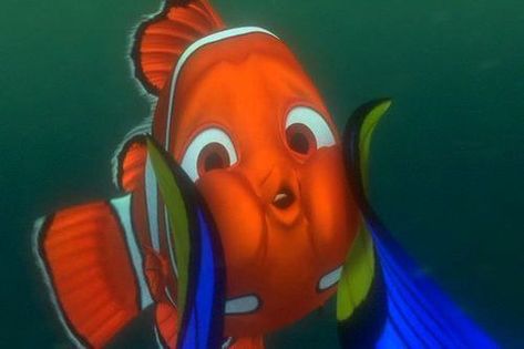 And so many people have squished your face. | 18 Things You'll Only Understand If You Look Really Innocent Bff Bucket List, Nemo And Dory, Best Friend Bucket List, Nemo Dory, Disney Finding Nemo, Chicken Little, Film Disney, Chubby Cheeks, Finding Dory