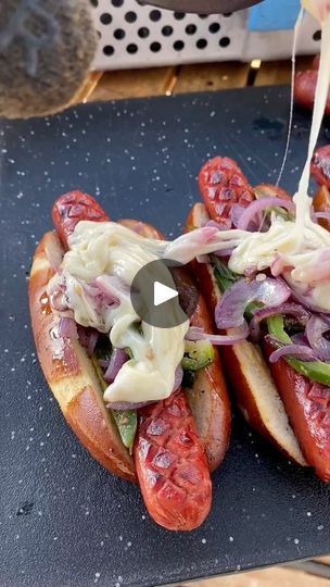 636K views · 3.9K reactions | Grilled loaded hotdogs | Miguels cookingwithfire | Miguels cookingwithfire · Original audio Hot Dogs, Grilling, Cooking Recipes, Snacks, The Originals