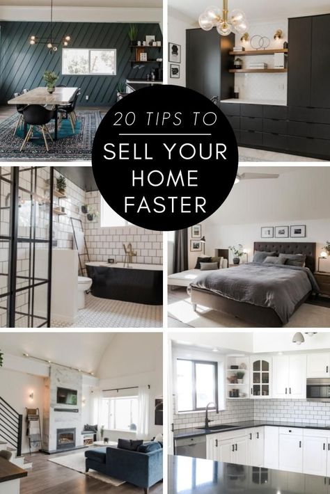 20 Things to help you get your home ready to sell! Use thing checklist if you are listing your house to learn everything you need to know for how to get your house ready to sell quickly and easily! Easy tips and tricks to make selling easier. Sell Your House Fast Tips, How To Sell A House Quickly, Get Your House Ready To Sell, How To Sell Your House, Home Selling Checklist, Tips For Getting House Ready To Sell, Selling A House Tips, Prepping Your House To Sell, Preparing Your House To Sell