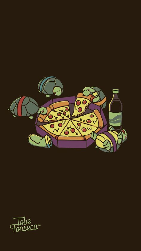 Teenage Mutant Ninja Turtles funny pizza and heros wallpaper #pizza #turtle #wallpaper #tobefonseca Teenage Ninja Turtles Wallpaper, Ninja Turtle Wallpaper Aesthetic, Teenage Mutant Ninja Turtles Aesthetic, Ninja Turtle Wallpaper, Teenage Mutant Ninja Turtles Wallpaper, Tmnt 2012 Wallpaper, Ninja Turtles Wallpaper, Pizza Turtle, Michelangelo Turtle