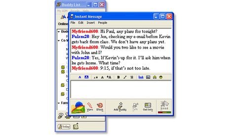 2000s Text Message, Aim Instant Messenger, Aol Instant Messenger Nostalgia, Aim Messenger, Aol Messenger, 2000s Technology, Aol Instant Messenger, 90s Internet, Miss The Old Days