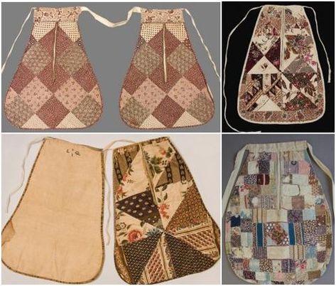 18th Century Pockets, Textiles Clothing, Sewing Pockets, Winterthur Museum, 18th Century Costume, 18th Century Clothing, 18th Century Fashion, Century Clothing, Antique Clothing