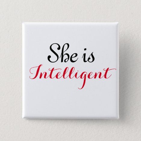 She is Intelligent 2 inch Square Button #women #feminist #feminism She Is Intelligent, Women Feminist, Vision Board Pics, How To Make Buttons, Animal Skulls, Organizing Your Home, Button Pins, Business Supplies, White Shop