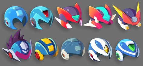 Megaman Helmet, Megaman Art, Megaman Series, Mega Man Art, Japanese Language Lessons, Star Force, Megaman X, Language Lessons, Robots Concept