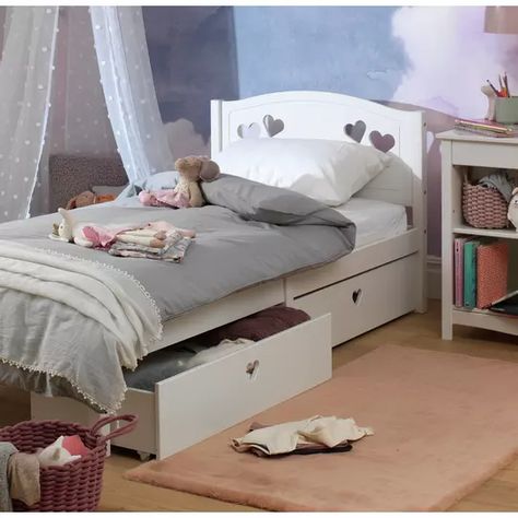 Results for mia Bed Designs In Wood, Girls Single Bed, White Kids Bed, Kids Bedroom Furniture Sets, Underbed Storage Drawers, Single Bed Frame, Kids Beds, Bed With Drawers, Girl Bedroom Decor