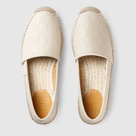 Wedges Outfit, Designer Wedges, Designer Espadrilles, Womens Espadrilles Wedges, Women's Espadrilles, Sandals White, Gucci Gucci, Leather Espadrilles, Chanel Espadrille