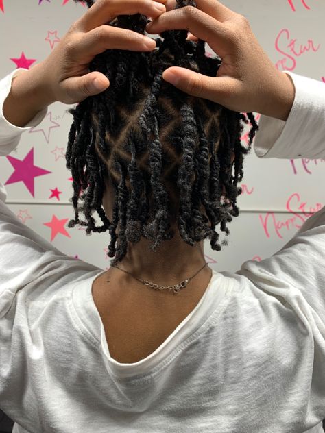 diamond part starter locs 2strand Twist Starter Locs, Two Strand Twist Starter Locs Budding, Two Strand On Short Locs, Small Two Strand Starter Locs, Diamond Part Starter Locs, Two Strand Twist Starter Locs Triangle Parts, Diamond Parting Locs, Diamond Parts Locs, Two Strand Twists