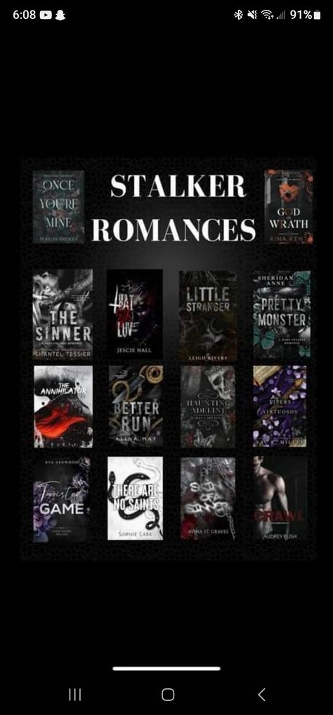 Dark Spicy Books, Dark Stalker Romance Books, Dark Academia Romance Books, Books To Read Dark Romance, Dark Romance Recommendations, Stalker Books, Dark Romance Book Covers, Best Dark Romance Books, Dark Romance Novels