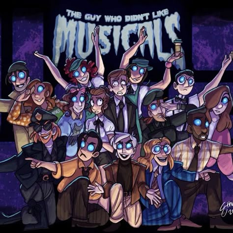 One of my favorite drawings for one of my favorite musicals! #art #digitalart #digitalillustration #digitaldrawing  #digitalpainting #tgwdlm #starkid #theatre #musicals #thespian #fantart Starkid Productions, Starkid Musicals, Theatre Jokes, Very Potter Musical, Hiro Big Hero 6, Team Starkid, Musical Plays, Theatre Nerds, Smosh