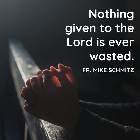 Father Mike Schmitz Quotes, Michael Beckwith Quotes, Father Mike Schmitz, St. Maximilian Kolbe Quotes, Bride Of Christ, Quote Backgrounds, Catholic Church, Quotes, Quick Saves