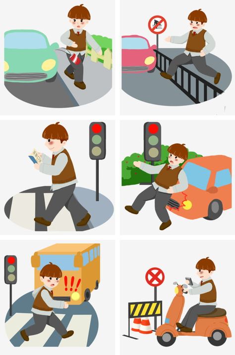 Traffic Rules, Traffic Rules For Kids, Toddler Activities Daycare, Safety Rules For Kids, Safety Rules, Rules For Kids, Safety Posters, Transportation Theme, Preschool Colors