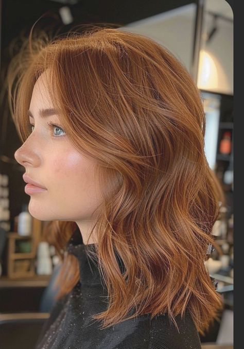 Copper Brown Hair, Brown Hair Shades, Red Hair Inspo, Ginger Hair Color, Copper Hair Color, Hair Color Auburn, Hair Shades, Penteado Cabelo Curto, Auburn Hair